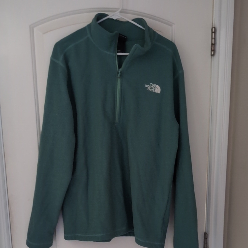 The North Face Teal Quarter-Zip Fleece